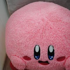 [1626J] カービィ グルメフェス まんまるカービィ ふわふわもっとBIG ぬいぐるみの画像