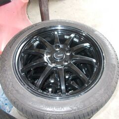 コンチネンタル バイキングコンタクト7 225/45R17  CONTINENTAL VikingContact 225/45-17 ホイール17-7J　114.3　5H　インセット38　4本セットの画像