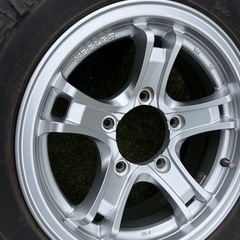 ジムニーシエラ  キーラーアルミ  スタッドレス 205/70R15　ジオランダーの画像