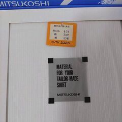 生地　　三越　シャツ仕立て用   【j350】の画像