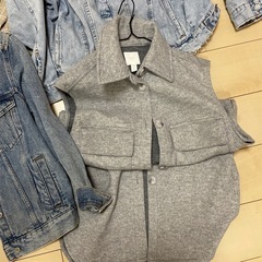 h&m ジャケット　ジレまとめての画像