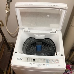 大型冷蔵庫と洗濯機セットの画像
