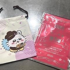 新品・未使用品　COCO'S×ちいかわ巾着　モモンガの画像