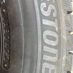 BS VRX3　155/80R13 イボ残有りバリ目
の画像
