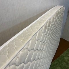 【リユース☆エコちょっぷ】セミダブル　ベッドマットの画像
