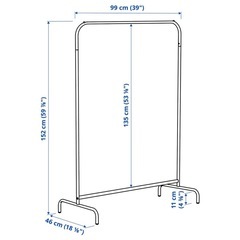 IKEA ハンガーラックの画像