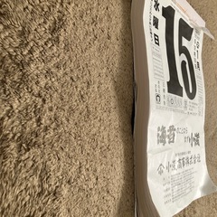 日めくりカレンダー　使いかけ　10/24処分予定　　の画像