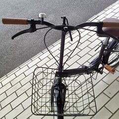★ジモティ割あり★  折りたたみ自転車 20インチ ブラック クリーニング済み TK6953の画像