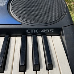 カシオ電子キーボードの画像