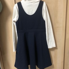 古着　ワンピースとネックシャツ🍒の画像