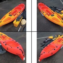 【中古良品】　バイキング カヤック 忍　PRO　付属品多数　神奈川県　【発送不可】の画像