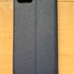 スマホケース手帳型　iPhone7.8.SE対応　ネイビーの画像
