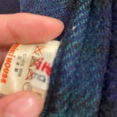 90-100cmミキハウス　厚手コートの画像
