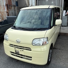 格安２年車検付き　83000km ダイハツ タント　ナビ　テレビ　Xリミテッド　車検2年付き　電動スライドドア　乗って帰れますの画像