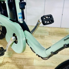 ❷2723パナソニック3人乗り20インチ子供乗せ電動アシスト自転車の画像