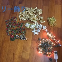 クリスマスツリーセット　外電飾の画像