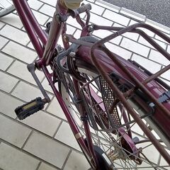 ★ジモティ割あり★  軽快自転車 26インチ ブラウン クリーニング済み TK6957の画像