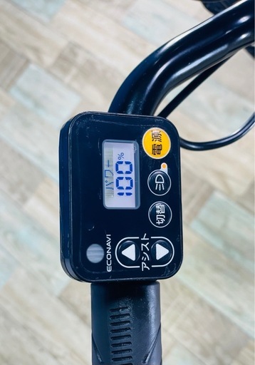 ❷2634パナソニック20インチ子供乗せ電動アシスト自転車