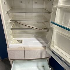 【無料】三菱 5ドア冷蔵庫 MR-M45T-M 99年製 通電確認済み 445L 0円 早い者勝ち 引取歓迎 配送OKの画像