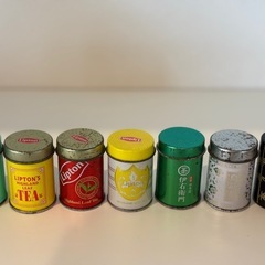 ☕【紅茶・お茶ミニ缶 7個セット（リプトン・伊右衛門・烏龍茶）】の画像