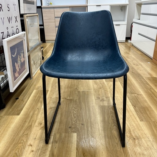 Knot antiquesのログチェア ネイビー 家具 チェア　イス を紹介します！！