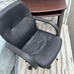 パソコンデスク　イスセットの画像