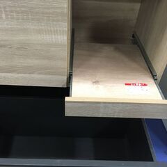 ★リユースのサカイ横浜南店★YM1544  レンジボード ブラウン W79×D41×H175 クリーニング済みの画像