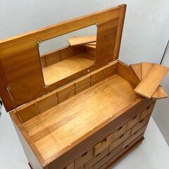 【現状品】小物入れ 木製 家具 沢山の引き出し 1点 収納 ボックスの画像