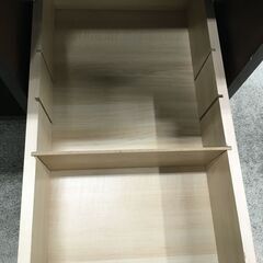 ★リユースのサカイ横浜南店★YM1546  テレビボード ダークブラウン W126×D45×H42 クリーニング済みの画像