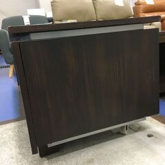 ★リユースのサカイ横浜南店★YM1546  テレビボード ダークブラウン W126×D45×H42 クリーニング済みの画像