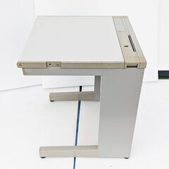 PCデスク 3300円！ グレー プリンター台にも♪ 狭いスペースを有効活用できるコンパクトデスク　【UP!s】の画像
