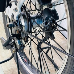 ❷2613パナソニック20インチ子供乗せ電動アシスト自転車の画像