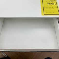 ⭐︎ドリーム荒牧店⭐︎ジモティー割引有⭐︎【クリーニング済み】ニトリ　キャビネット　ホワイトの画像