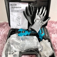 🔋【SEESII 充電式電動剪定ばさみ】プロ仕様！ラクラク枝切り✂️
の画像