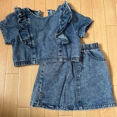 子供服　女の子110センチ　まとめての画像