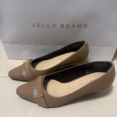 JELLY BEANS ローヒールパンプスの画像