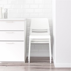 IKEA TEODORES テオドレスチェア　ホワイト　2脚セットの画像
