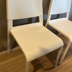IKEA TEODORES テオドレスチェア　ホワイト　2脚セットの画像