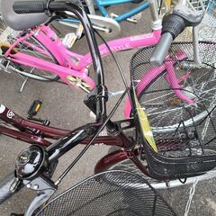 J1645【リユースのサカイ柏店】シティサイクル　STARTer　ダイナモ　レッド　★店頭にて試乗可★ 簡易クリーニング済　　 中古自転車 　流山市  松戸市 我孫子市 鎌ヶ谷市 船橋市 守谷市 取手市　の画像