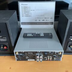 【Pioneer】NetWork CDレシーバー XC-HM82-S スピーカー S-HM76の画像