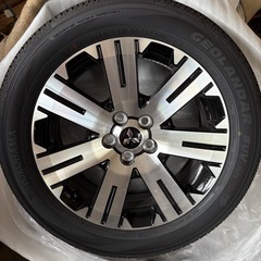 新車外し　デリカD5純正タイヤ、ホイール4本セット