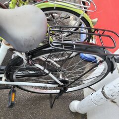J1646【リユースのサカイ柏店】シティサイクル　SOUTHERNPORT　オートライト　ホワイト　★店頭にて試乗可★ 簡易クリーニング済　　 中古自転車 　流山市  松戸市 我孫子市 鎌ヶ谷市 船橋市 守谷市 取手市の画像