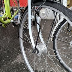 J1646【リユースのサカイ柏店】シティサイクル　SOUTHERNPORT　オートライト　ホワイト　★店頭にて試乗可★ 簡易クリーニング済　　 中古自転車 　流山市  松戸市 我孫子市 鎌ヶ谷市 船橋市 守谷市 取手市の画像