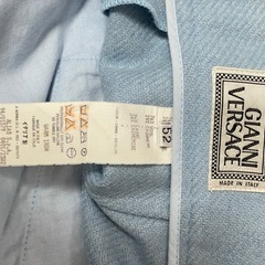 Versace wool  suitsの画像
