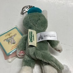 H 2510-504 香港ディズニーランド ぬいぐるみ キーホルダー 中古の画像