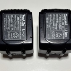 《美品》makita マキタ バッテリ BL1430B 14.4V 3.0Ah × ②セット 電動工具の画像