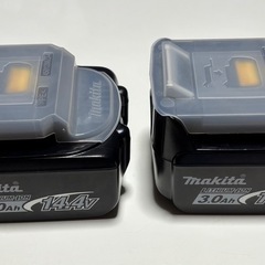 《美品》makita マキタ バッテリ BL1430B 14.4V 3.0Ah × ②セット 電動工具の画像
