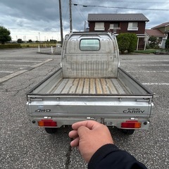 平成9鈴木キャブ軽トラAT4WDの画像