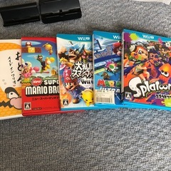 お得！！Wii U  カセット9本　太鼓他の画像
