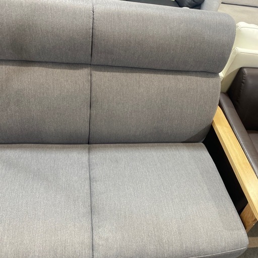 10/30値下げしました⭐️美品⭐️SAKODA 2Pソファ ファブリック 木製アームレスト ハイバック No.2619 KE